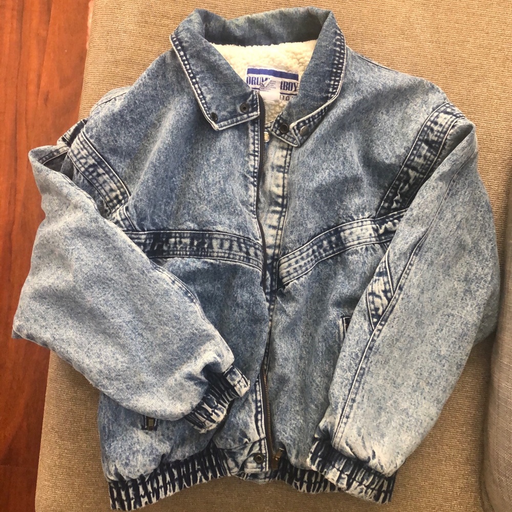 Sherpa Jean Jacket Drummer Boy Collection